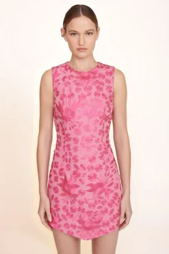 STAUD Occasion Dresses-MORGAN DRESS - BLOSSOM GARDEN PARTY