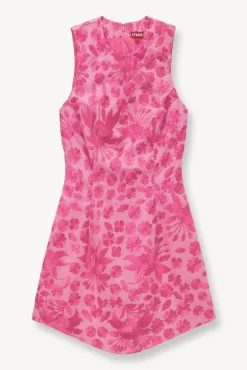 STAUD Occasion Dresses-MORGAN DRESS - BLOSSOM GARDEN PARTY