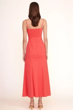 STAUD Occasion Dresses-NATALY DRESS - HIBISCUS