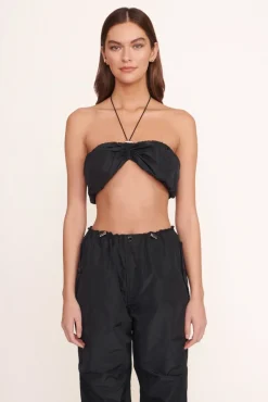 STAUD -NORA TOP - BLACK