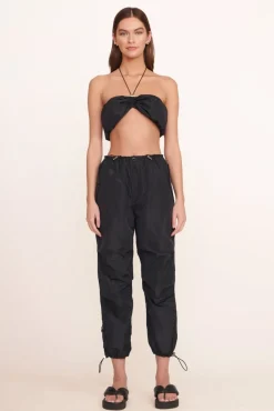 STAUD -NORA TOP - BLACK