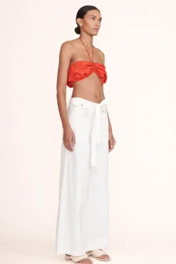 STAUD -NORA TOP - HIBISCUS