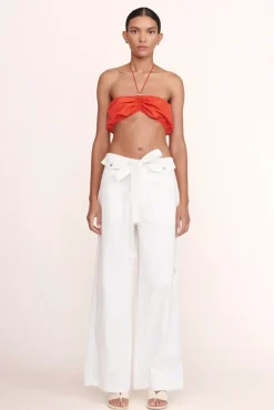 STAUD -NORA TOP - HIBISCUS