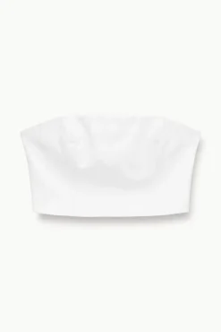 STAUD Bridal Dresses-NYLA TOP - WHITE