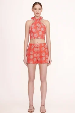 STAUD -OSCAR SHORT - HIBISCUS WHIRLPOOL