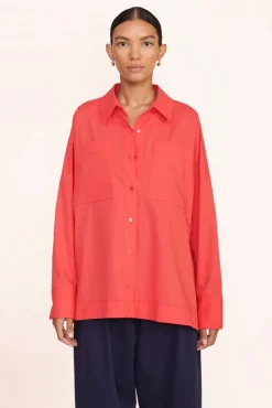 STAUD -PAYTON TOP - HIBISCUS