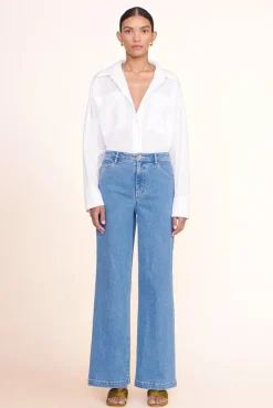 STAUD -PAYTON TOP - WHITE