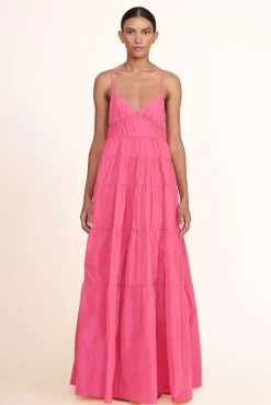 STAUD -RIPLEY DRESS - BLOSSOM