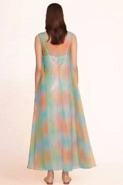 STAUD Occasion Dresses-SAMANTHA DRESS - MULTI AURA