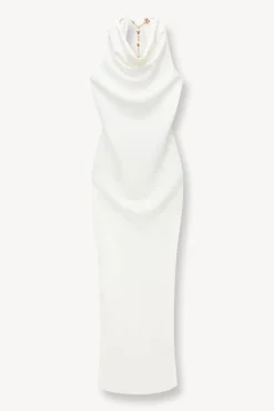 STAUD -SHANNON DRESS - IVORY
