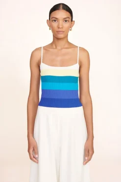 STAUD -SOLEIL TOP - PACIFIC STRIPE