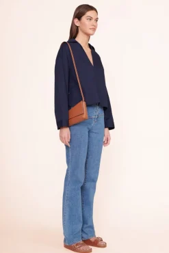STAUD - ACUTE CROSSBODY BAG TAN