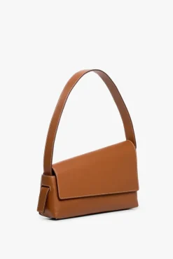 STAUD - ACUTE SHOULDER BAG TAN