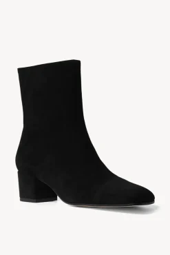 STAUD - AIMEE SHORT BOOT BLACK SUEDE