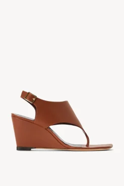 STAUD - ALEX WEDGE TAN