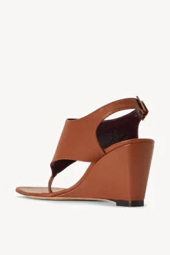 STAUD - ALEX WEDGE TAN