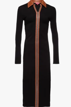 STAUD - ALFRED DRESS BLACK
