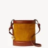 STAUD - ANITA BUCKET BAG OCHER TAN
