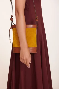 STAUD - ANITA BUCKET BAG OCHER TAN