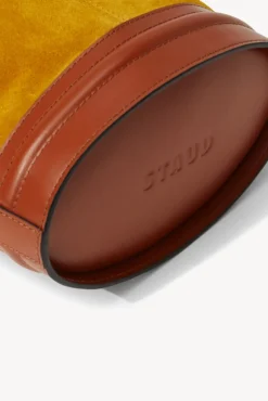 STAUD - ANITA BUCKET BAG OCHER TAN
