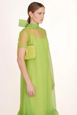 STAUD - BEADED BEAN BAG CITRON