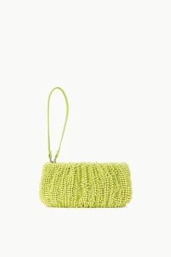 STAUD - BEADED BEAN BAG CITRON