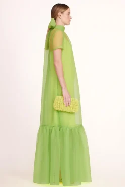 STAUD - BEADED BEAN BAG CITRON