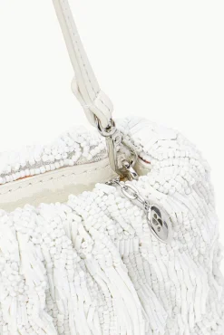STAUD Bridal Accessories- BEADED BEAN BAG CREAM SWIRL