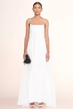 STAUD Occasion Dresses- BEADED HEART CLUTCH BLACK