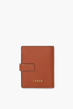 STAUD - BELL WALLET TAN