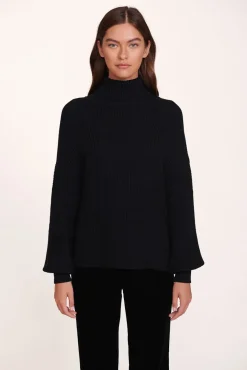 STAUD - BENNY SWEATER BLACK