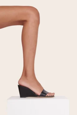 STAUD - BILLIE WEDGE BLACK