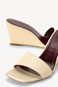 STAUD - BILLIE WEDGE CREAM