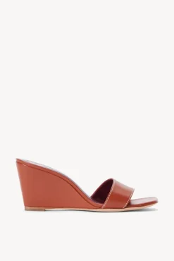 STAUD - BILLIE WEDGE TAN
