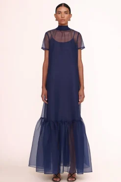 STAUD - CALLUNA DRESS NAVY