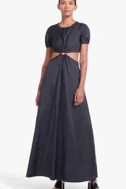 STAUD - CALYPSO DRESS BLACK