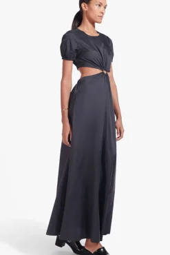 STAUD - CALYPSO DRESS BLACK