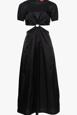 STAUD - CALYPSO DRESS BLACK