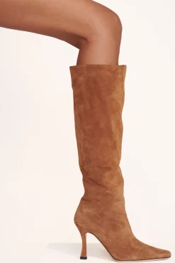 STAUD - CAMI BOOT TAN TAN SUEDE