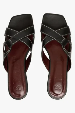 STAUD - CAMILLE SANDAL BLACK