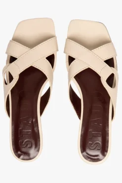 STAUD - CAMILLE SANDAL CREAM