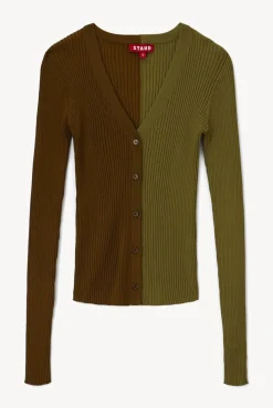 STAUD - CARGO SWEATER AVOCADO OLIVE