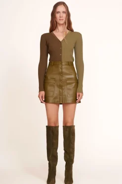 STAUD - CARGO SWEATER AVOCADO OLIVE