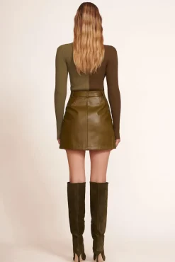 STAUD - CARGO SWEATER AVOCADO OLIVE