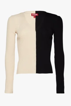 STAUD - CARGO SWEATER BUFF BLACK