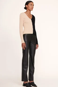 STAUD - CARGO SWEATER BUFF BLACK