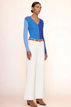 STAUD - CARGO SWEATER COBALT MULTI