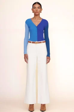 STAUD - CARGO SWEATER COBALT MULTI