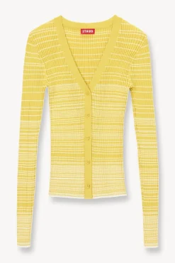 STAUD - CARGO SWEATER POLLEN WHITE
