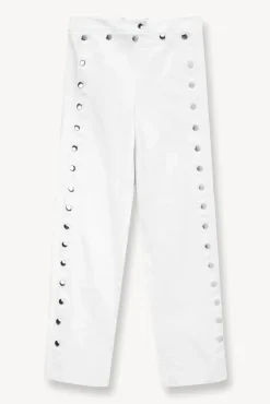 STAUD - CARTER PANT WHITE